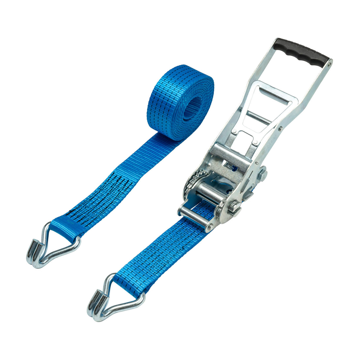 50mm Ergo Ratchet Strap, 5000kg With Claw Hooks